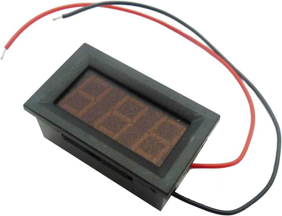Цифров LED Волтметър за вграждане 4.5V-30V DC