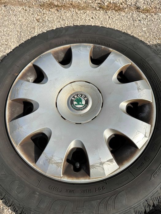 4бр. железни джанти с тасове 15" 5x112 - Skoda и VAG групата