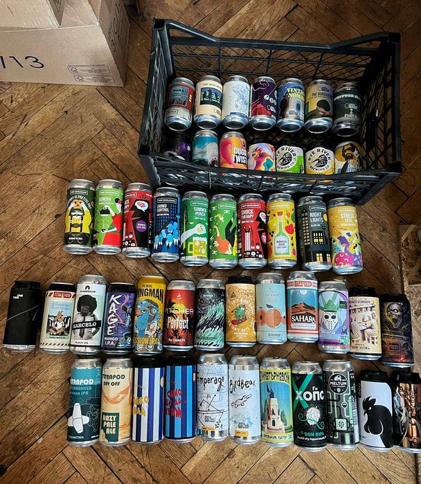 Бутилки и кенчета от бира и алкохол - уиски, бърбън, скоч, ром, джин