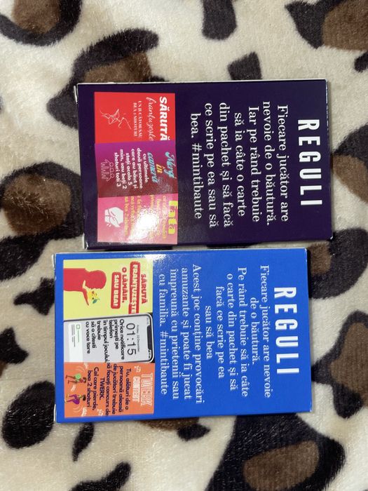 Carti de joc minti baute