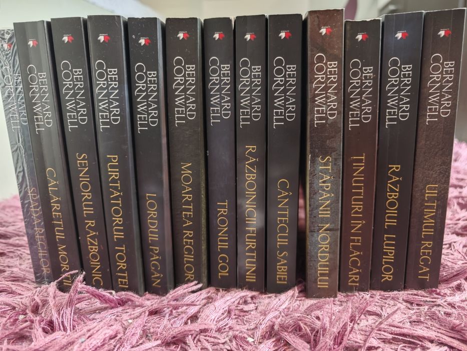 Seria Ultimul Regat, Cornwell, Complet, 13 vol, Stare  Buna