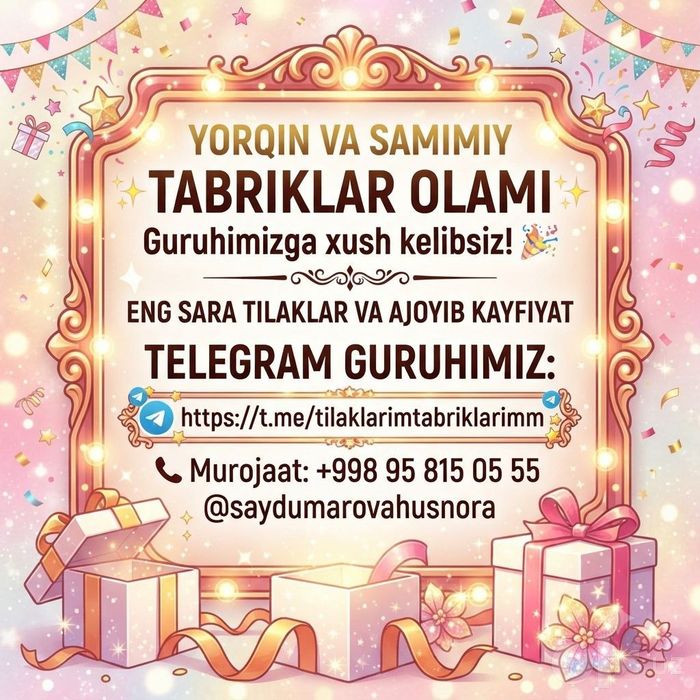 Tabriklar loyihasi