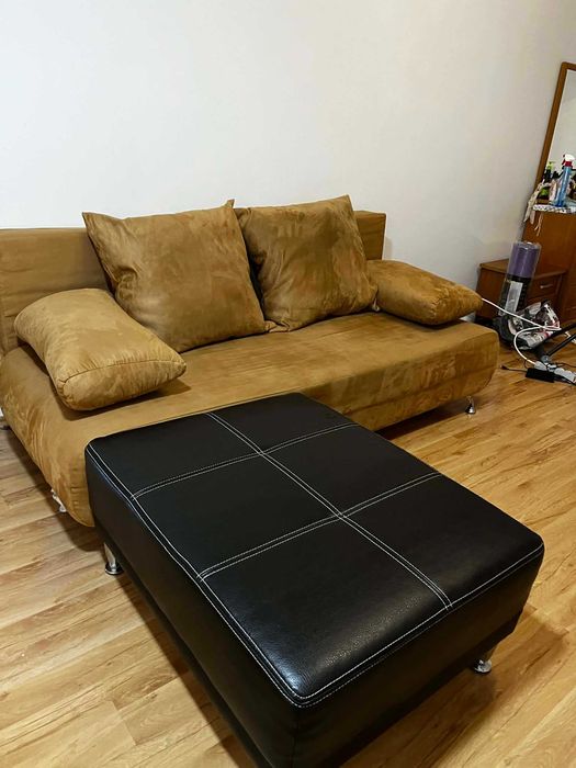 Разтегаем диван с място за съхранение