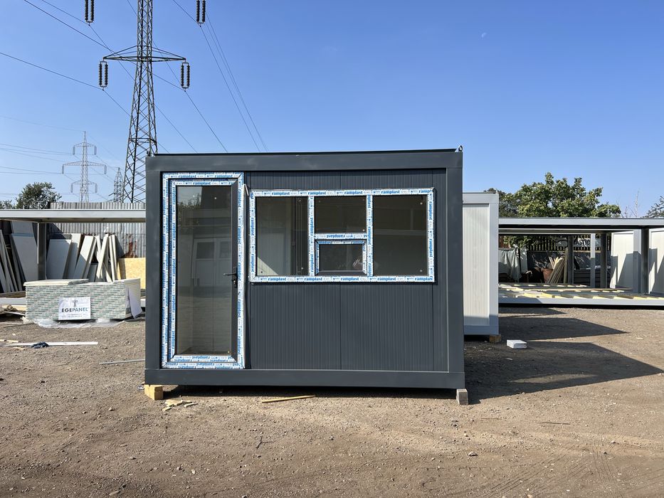 Container modular birou vestiar comercial