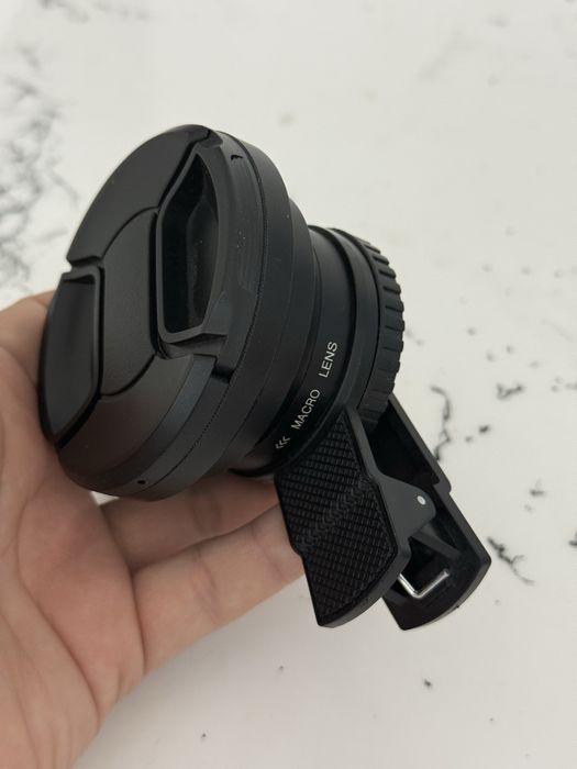Макро объектив для фотоаппарат и телефона