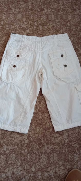 Бял дамски панталон