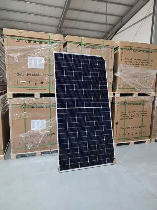Panou Fotovoltaic Monocristalin,455WP,Canadian Solar,Half-Cut