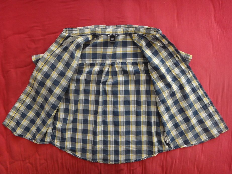 Нова детска карирана риза за момче H&M