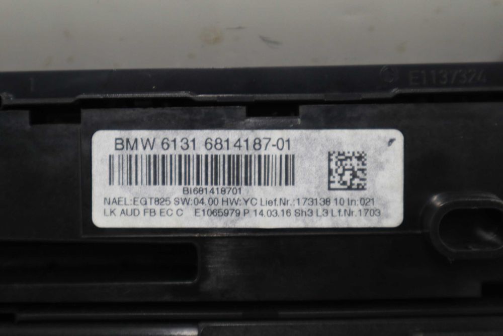 Клима панел Аудио панел БМВ Ф30 Ф31 Ф32 Ф34