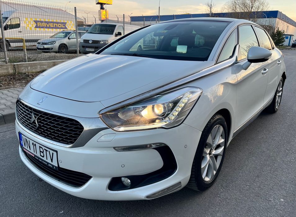 Citroen DS5, Facelift, Diesel, 181 CP, Automata, E6, Alb Perlat