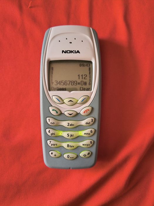 Nokia 3410( decodat, Baterie Nou nouța)