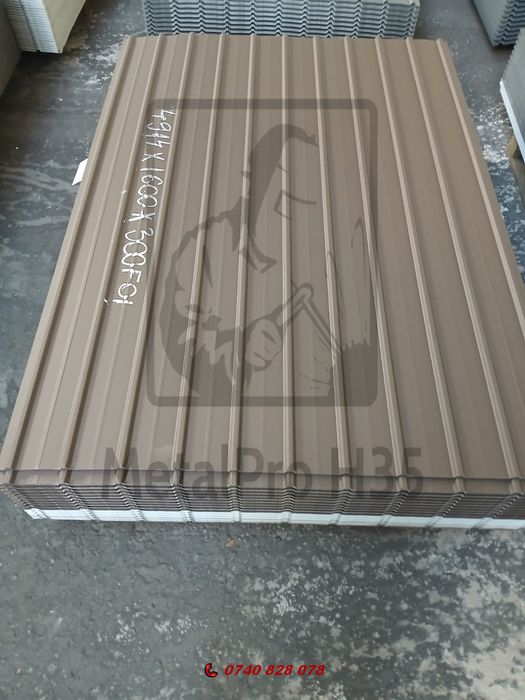 Vand Tabla Vopsita H35 H12 T10 -  grosime 0.5mm