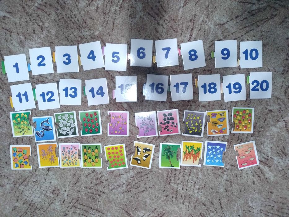 Как да смятаме от 1 до 20 за деца от 3-6 години