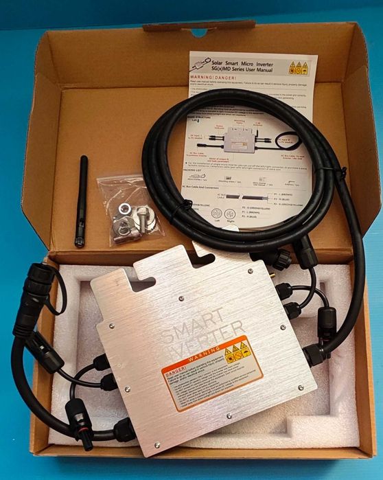 Соларен инвертор MPPT 600W, WiFi, за 30V-36V фотоволтаични модули