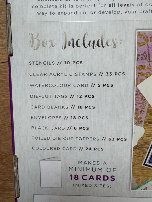 Stencils craft kit Crafter’s Companion