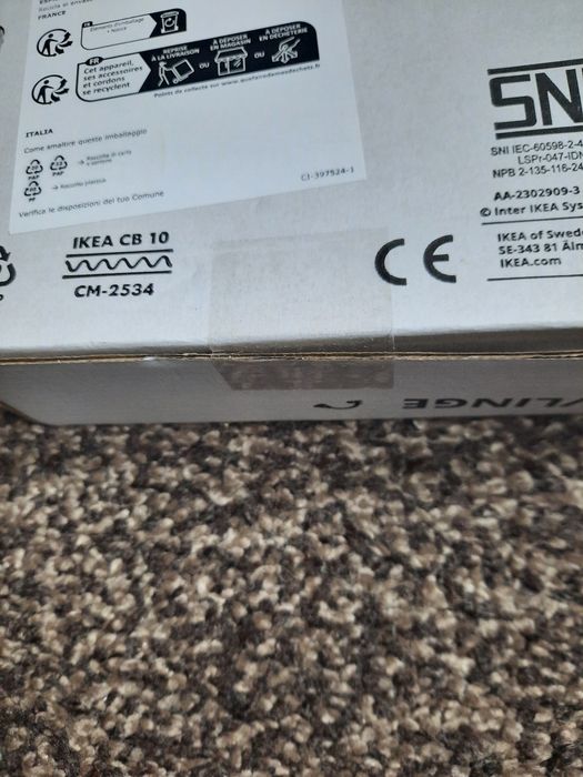 Veioza ikea sigilata