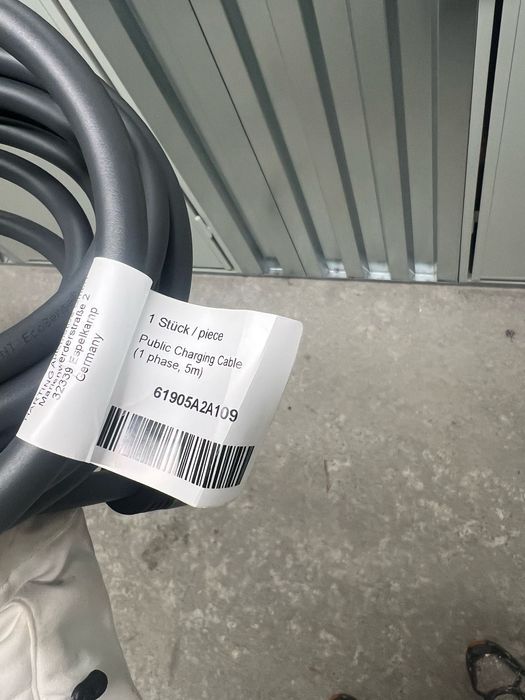 Кабел за зареждане на електрички или хибриден автомобил тип2 32A