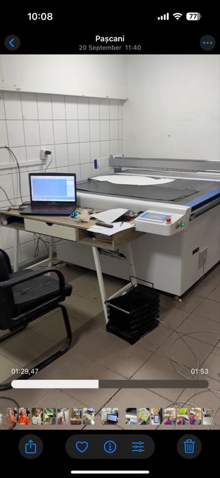 Masa de taiere cu cutit tangential Vertex