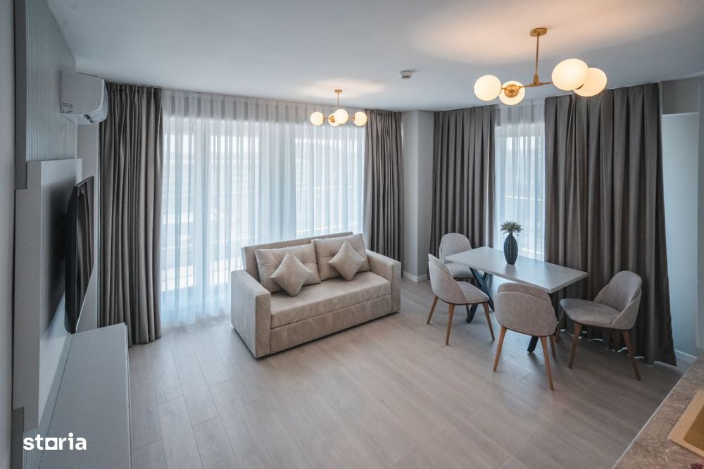 Solid Residence Sea View Perla - Mobilat Utilat - prima linie la mare