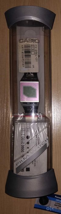 часы casio film watch pela fs-00el-2t. Коллекционный экземпляр.