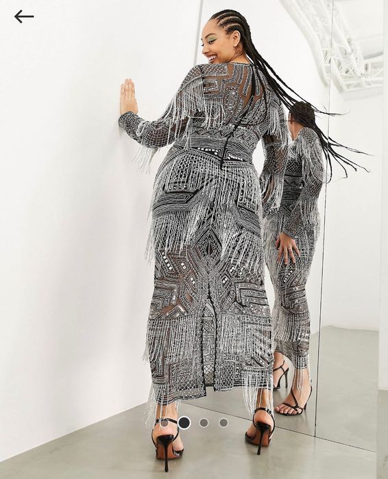 Rochie cu pietricele Asos