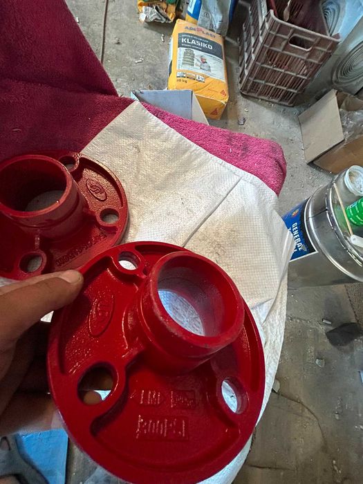 filtru y,cuplaje ridide,cot si flanse canelate, robinet fluture, derivatie canelata, cot sudabil, toate noi, DN65