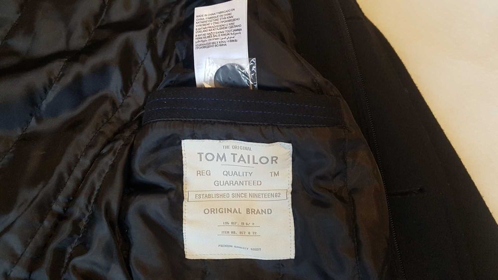 TOM TAILOR мъжко вълнено палто
