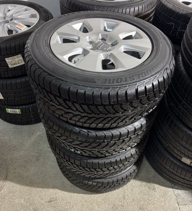 Roti Iarna Audi A6 C7 4G Anvelope Bridgestone 225/60 R16