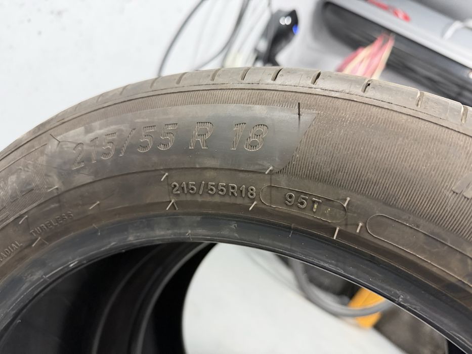 2 Броя Michelin E-Primacy 215/55/18 Летни Гуми DOT 2023