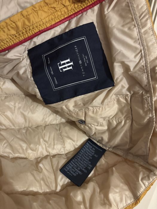 Tommy Hilfiger пухна яке горчица