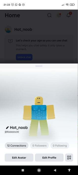 Акк в роблоксе донат