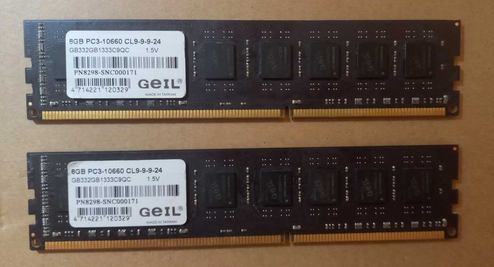 memorii desktop PC calculator DDR3 8GB 1600 1333 1 x 8GB