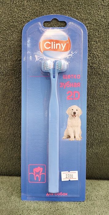 Зубная щётка для собак и кошек