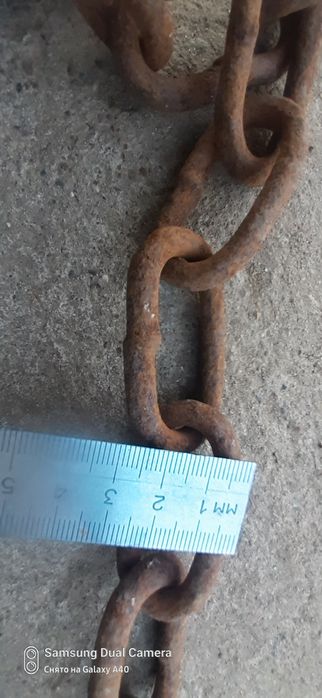 Цепи металлические