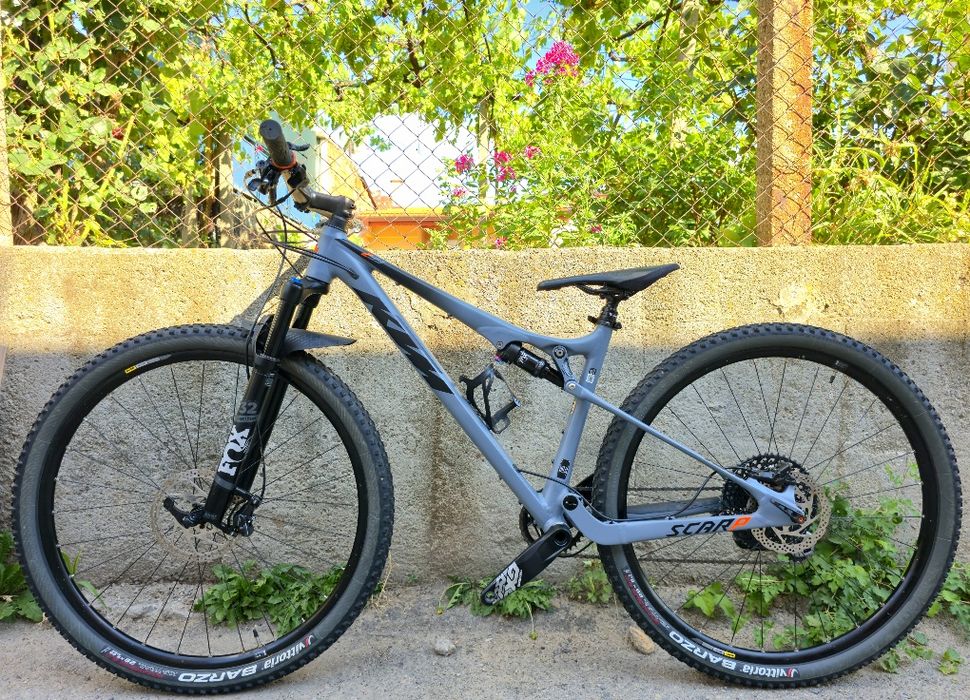 KTM Scarp 29 цола S размер 1х12 GX Sram Full Fox Suspension  Deore Хидравлични, Алуминиев велосипед с двойно окачване