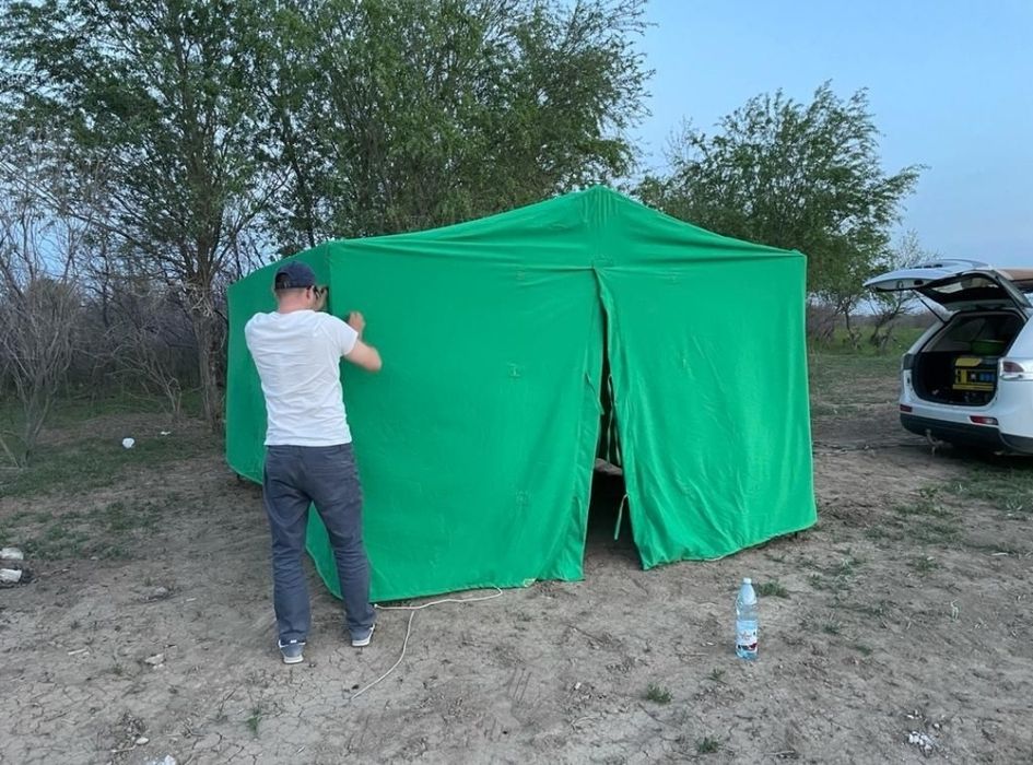 Палатка размері 3/4 жалданады