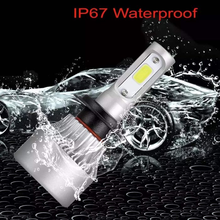 Мега промоция Нови 2 броя мощни LED крушки за фарове,цокъл H7