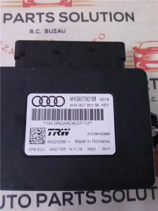 Calculator frana de mana audi a8 an fabr. 2018