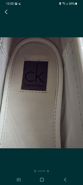 Calvin  Klein  мокасины