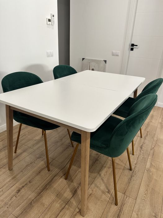 Scaune dinning verde imperial