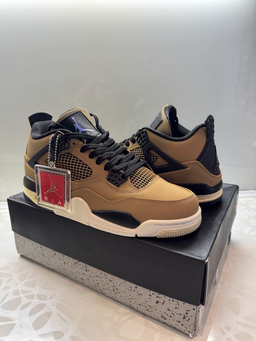Jordan 4 Retro Fossil Мъжки Кецове 43 Номер + Кутия