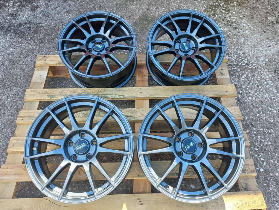17"O.Z 5x112 Vw Audi Škoda Seat Mercedes 7.5Ж ет35 Гънметал