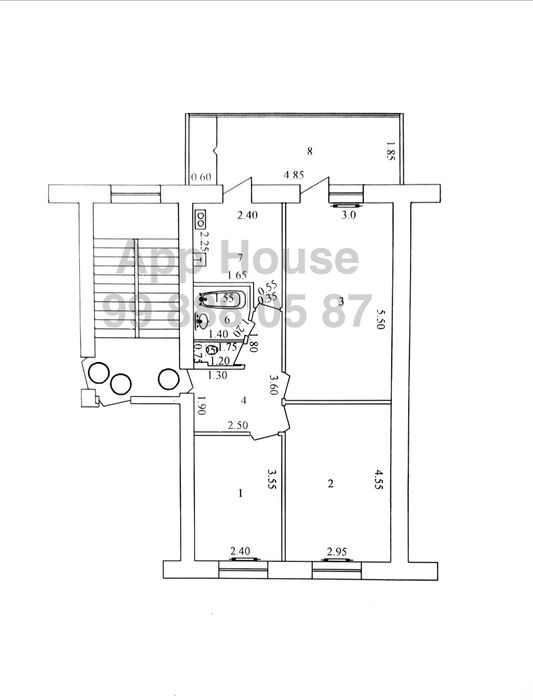 3/1/4,Слонима-1, Ассалабад 1, можно под Ипотеку , кирпич