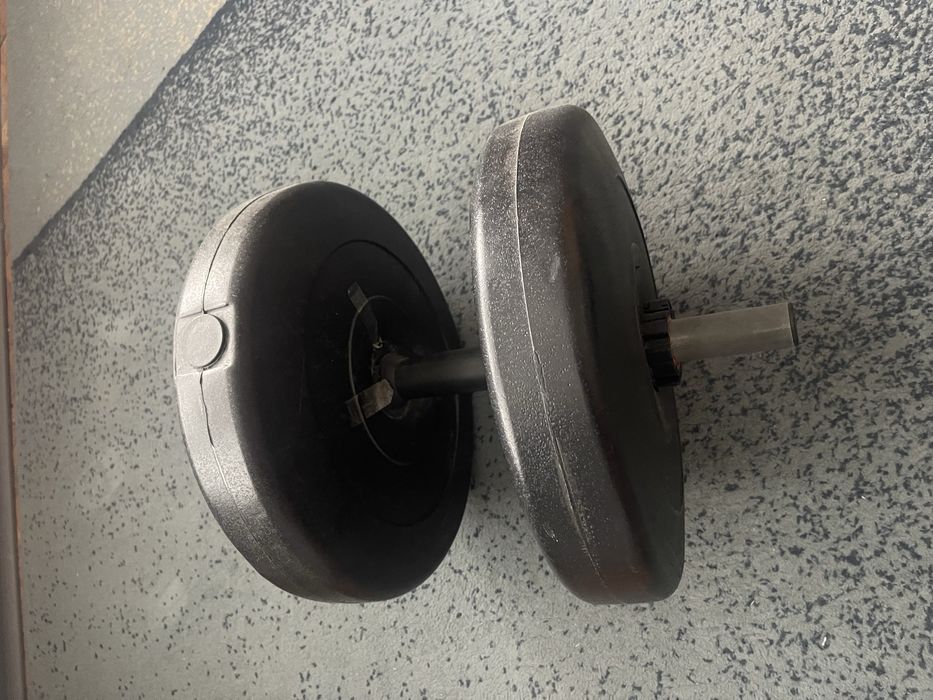 Дъмбели с тежести 20 кг 4x10 кг дискове