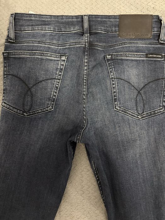 Blugi calvin klein albastri