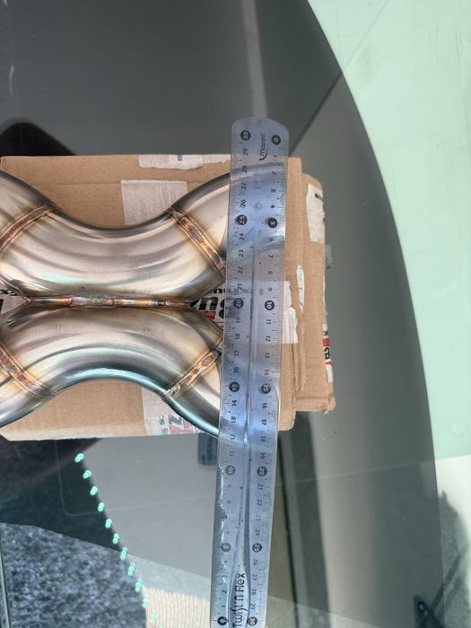 Х пайп 60мм от неръждаема стомана X pipe stainless steel