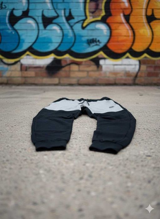 Trening Nike TECH Fleece Negru Gri - Bumbac 100% - Set Complet