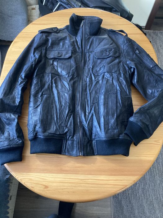 Мъжко яке естествена кожа