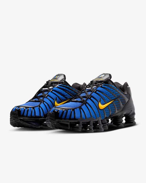 ПРОМО! Nike Shox TL "Blue and Yellow" / Outlet
