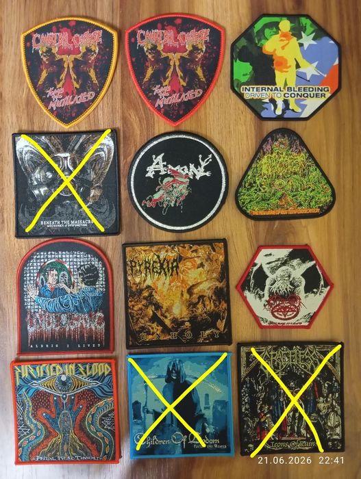Нови везани нашивки